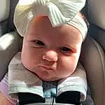 Child, Baby, Head, Cheek, Baby In Car Seat, Toddler, Forehead, Auto Part, Car Seat, Family Car, Ear, Person